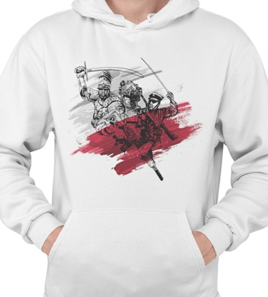 BLUZA Z KAPTUREM PATRIOTYCZNI POKOLENIA